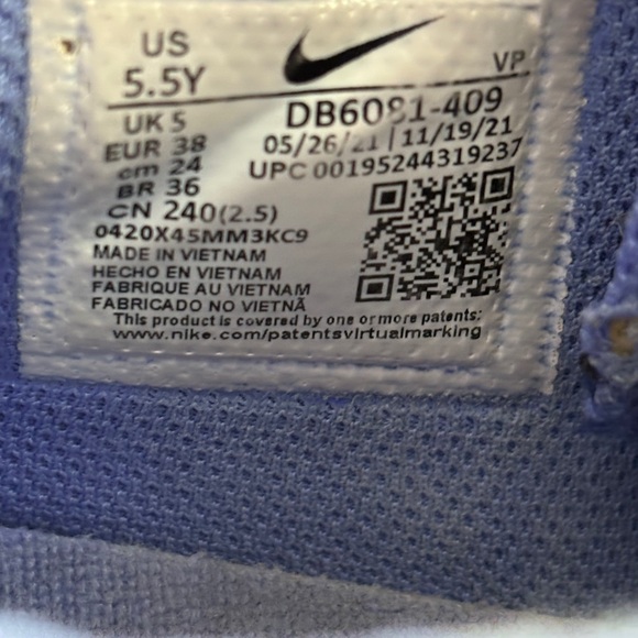 Nike Giannis Immortality 1 men size 5.5 - Picture 5 of 5